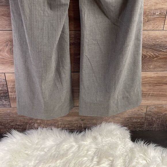 Gap Ladies Trousers, Size Stretch 8 regular, Gray with thin black lines - Picture 6 of 7